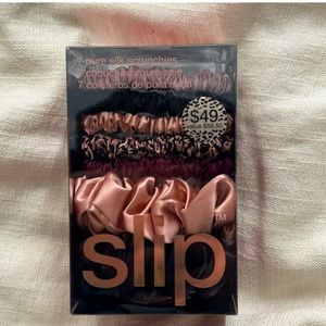 Slip silk mega scrunchie set
